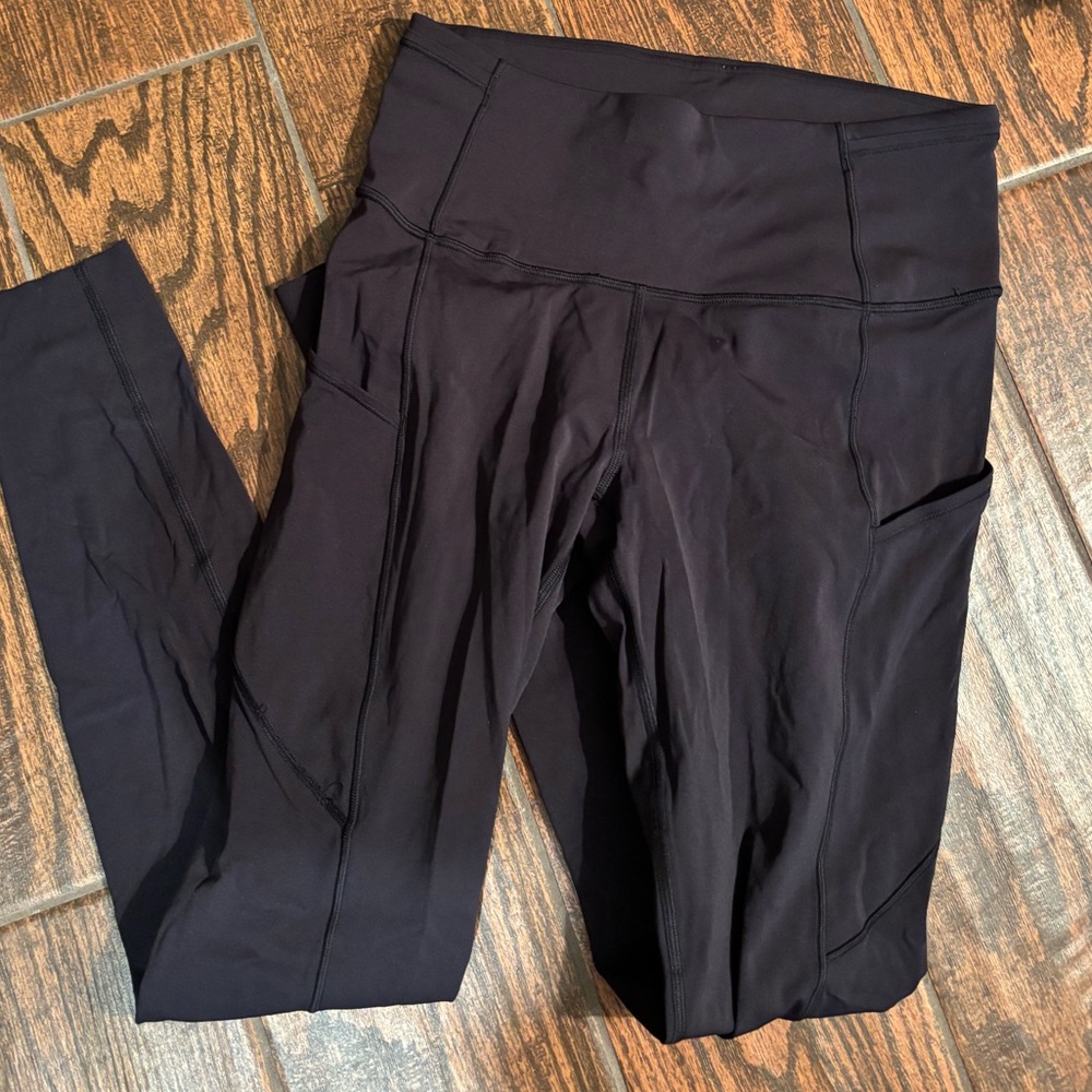 Lululemon Wunder Train Black High-Waisted Leggings